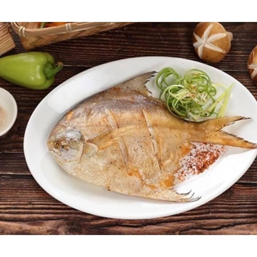 【極海鮮八號鋪】印度正白鯧魚，400-500g/尾，肉質豐厚、口感鮮美👍適合清蒸♨️油煎、紅燒🔥-細節圖2