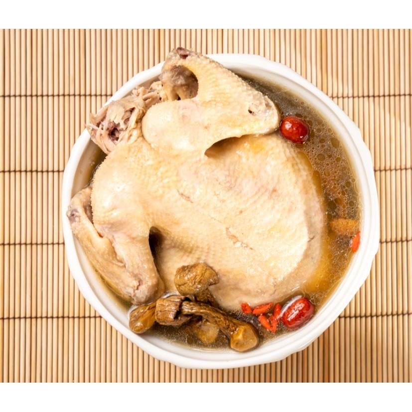 【極海鮮八號鋪】巴西蘑菇全雞-2400G±5%/包-多醣體、蛋白質與纖維質，湯頭濃郁，暖身又暖心。-細節圖2