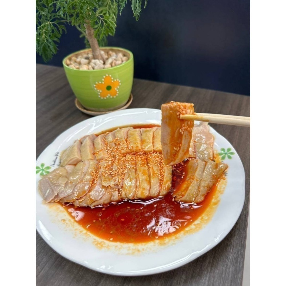 【極海鮮八號鋪】匠師父🌶️ 留香口水雞🉑退冰即食 方便又美味🌶️ 四川名菜🌶低溫舒肥熟成的鮮嫩雞大腿，滑嫩可口-細節圖2
