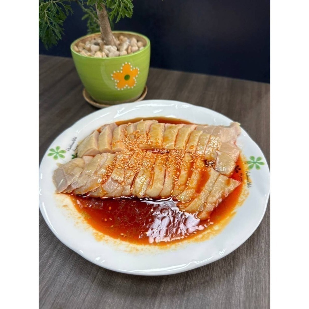 【極海鮮八號鋪】匠師父🌶️ 留香口水雞🉑退冰即食 方便又美味🌶️ 四川名菜🌶低溫舒肥熟成的鮮嫩雞大腿，滑嫩可口-細節圖3