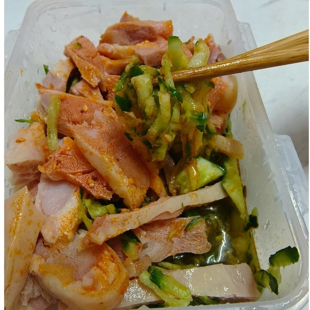 【極海鮮八號鋪】匠師父🌶️ 留香口水雞🉑退冰即食 方便又美味🌶️ 四川名菜🌶低溫舒肥熟成的鮮嫩雞大腿，滑嫩可口-細節圖7