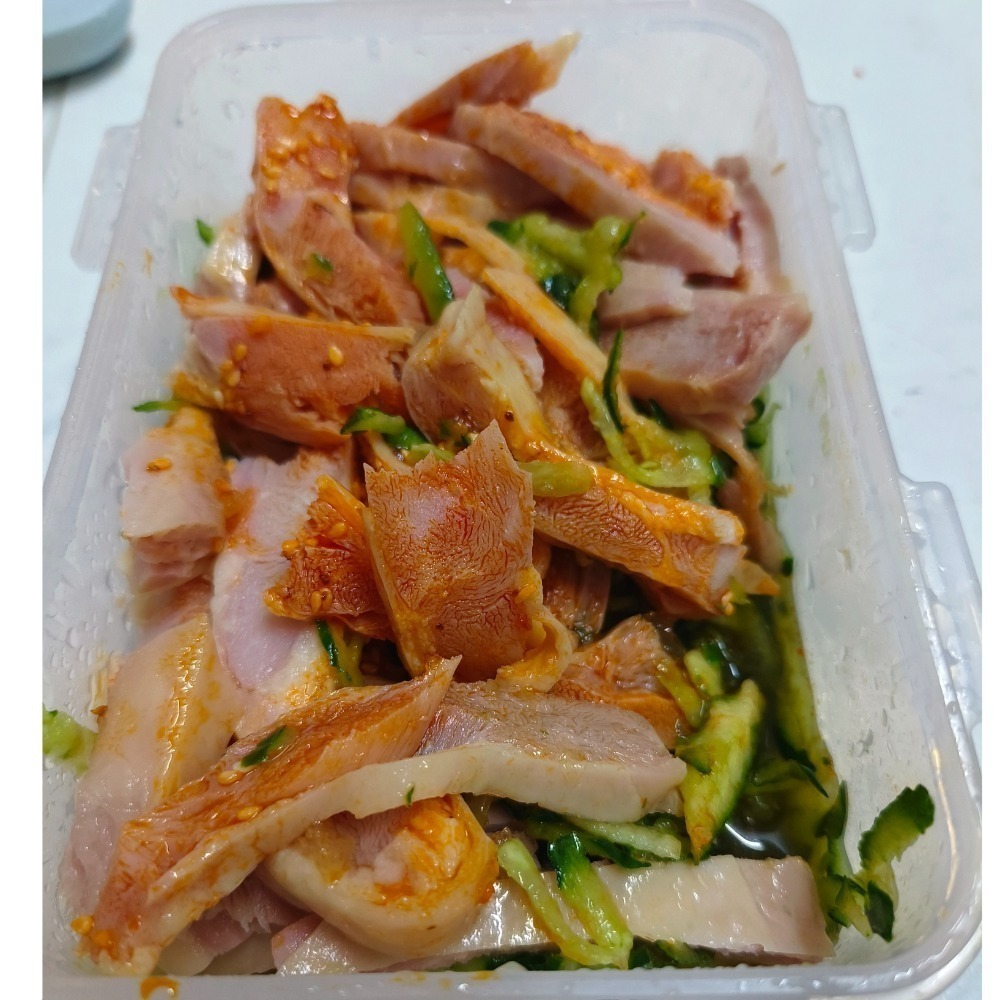 【極海鮮八號鋪】匠師父🌶️ 留香口水雞🉑退冰即食 方便又美味🌶️ 四川名菜🌶低溫舒肥熟成的鮮嫩雞大腿，滑嫩可口-細節圖9