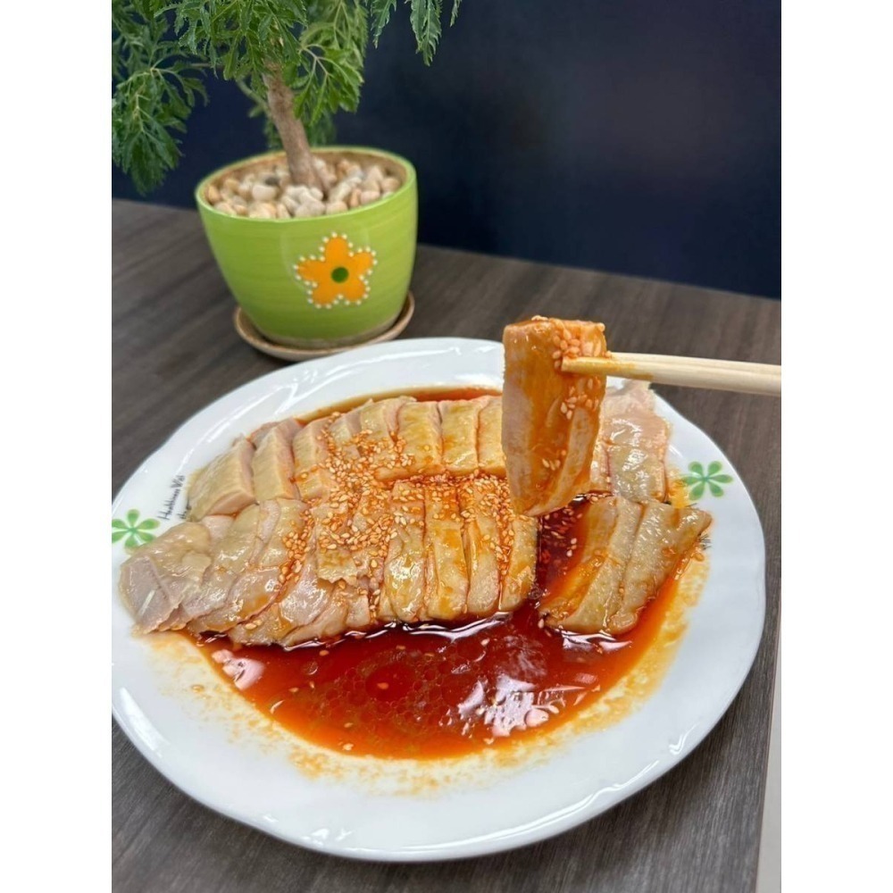 【極海鮮八號鋪】匠師父🌶️ 留香口水雞🉑退冰即食 方便又美味🌶️ 四川名菜🌶低溫舒肥熟成的鮮嫩雞大腿，滑嫩可口-細節圖2