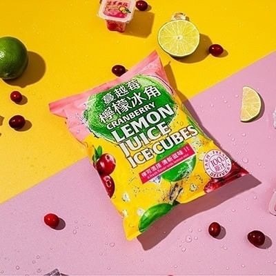 【極海鮮八號鋪】老實農場_檸檬百香/檸檬蔓越莓冰角(28g*10個/袋)_100%原汁製成❌無添加防腐劑、色素及香精-細節圖5