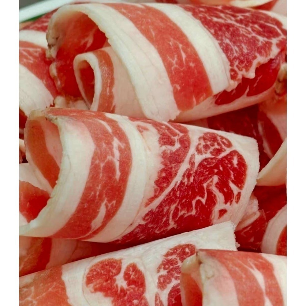 【極海鮮八號鋪】嚴選美國牛五花500g/包(原肉火鍋肉片)油花豐盈、鮮嫩多汁，肉食控的靈魂首選 🍱-細節圖7