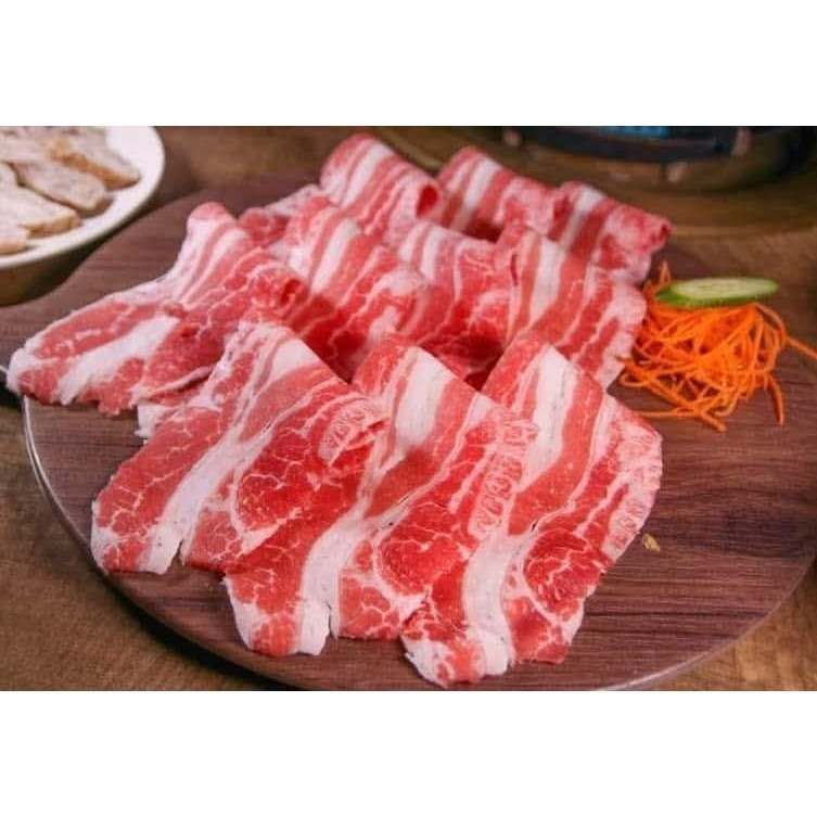 【極海鮮八號鋪】* 社群特價*美國熟成雪花牛肉片-180G/0.25CM/包，肉質Q彈、油脂豐富-細節圖6