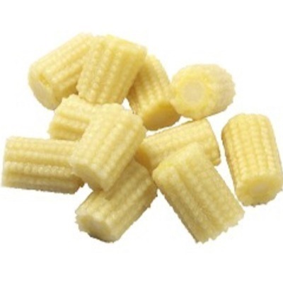 【極海鮮八號鋪】越南進口 優質鮮凍玉米筍(切段)，1公斤/包，免洗免切，直接下鍋烹調，口感就像現採的一樣青翠-細節圖2