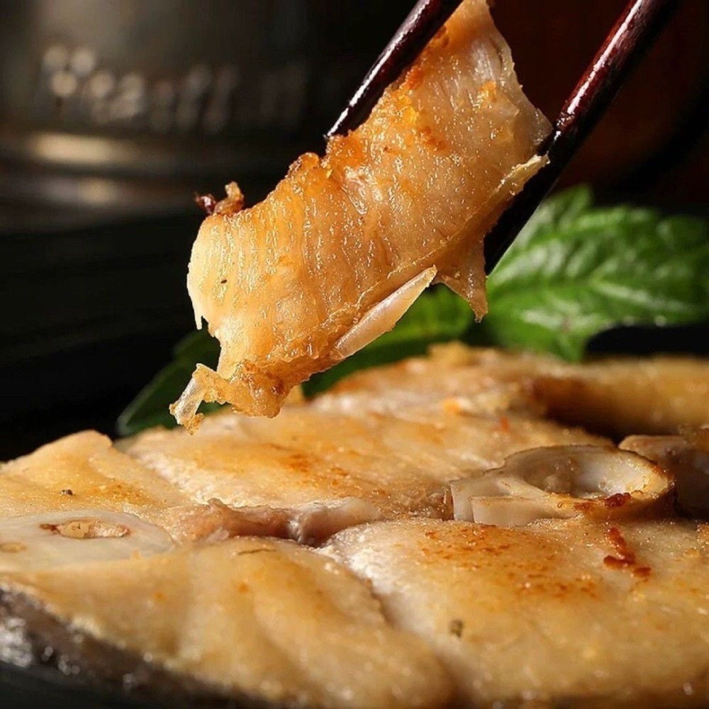 【極海鮮八號鋪】超厚切大片無洞土魠魚切片 (單片真空包)350g±5%/片-清蒸、煮湯、乾煎，肉質更加細嫩😆-細節圖5