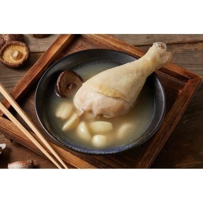 【極海鮮八號鋪】🥣 小資族的深夜食堂：強匠滋養大雞腿湯－－－老鍋蒜頭/金饌人參/剝皮辣椒-雞腿湯品  --細節圖2