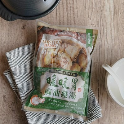 【極海鮮八號鋪】強匠麻油雞湯-450g/包，文火慢燉濃郁湯頭，口感純粹，滿滿精華、料好實在！-細節圖4