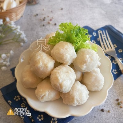 【極海鮮八號鋪】澎湖花枝丸-A級，成分實在，Q彈好吃，輕量包600g/包-細節圖3