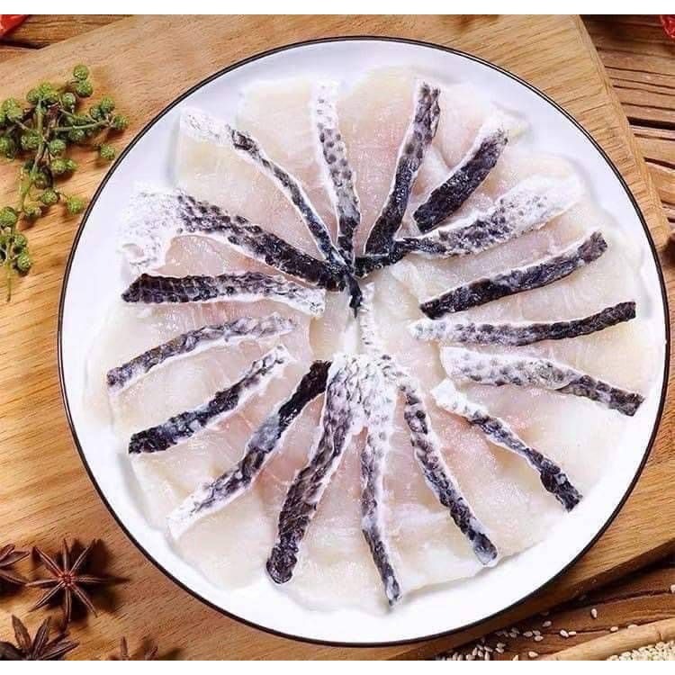 【極海鮮】烏鱧魚滑片(黑魚滑片)150g/包，📣酸菜魚裡面的魚片📣-細節圖4