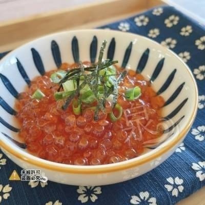 【極海鮮八號鋪】日本「醬漬鮭魚卵」顆顆晶瑩剔透，精心醬漬 ，散發出新鮮誘人的光澤、壽司、海鮮丼-細節圖3