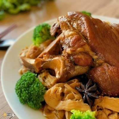 【極海鮮八號鋪】筍絲元蹄1200g/包-香味四溢，肉質軟嫩香甜，搭配爽脆筍絲解油膩，經典絕配！-細節圖3