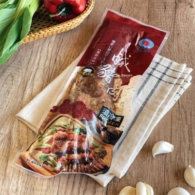 【極海鮮八號鋪】傳統鹹豬肉，使用國產「台灣豬」300g±10%/包，嚴選優質肥瘦適中的國產上等五花肉，口味遵循古法香氣逼-細節圖4