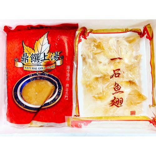【極海鮮八號鋪】一品魚翅禮盒-魚翅共600克，搭配濃郁1500克高湯，完美呈現高檔餐桌滋味-精美禮盒，體面十足-細節圖2