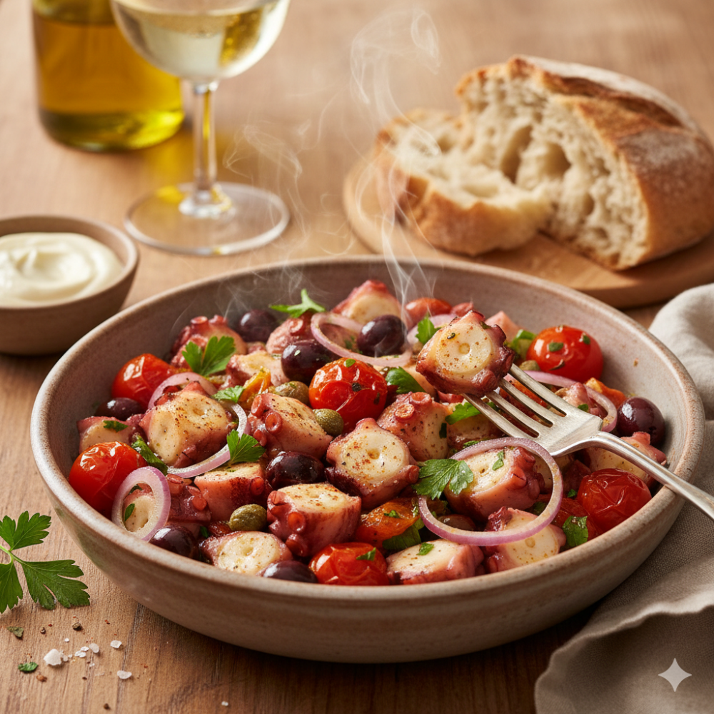 【極海鮮八號鋪】新鮮正章魚丁，500g小包裝，真空冷凍，已切成小丁，適合拌炒、煮湯、燒烤或涼拌，各種料理都輕鬆駕馭！-細節圖5