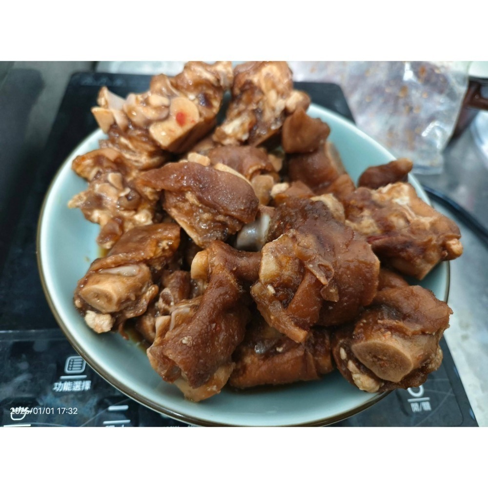 【極海鮮八號鋪】香滷豬腳1000g/包-滿滿的膠質，Q彈紮實有嚼勁 可搭配細麵、白飯食用-細節圖7