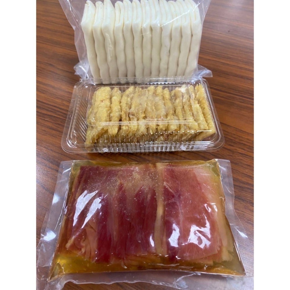 【極海鮮八號鋪】富貴雙方(無外盒)-280g/組(一組12入)✔️上海火腿+烤素方+四方餅X10份-細節圖6