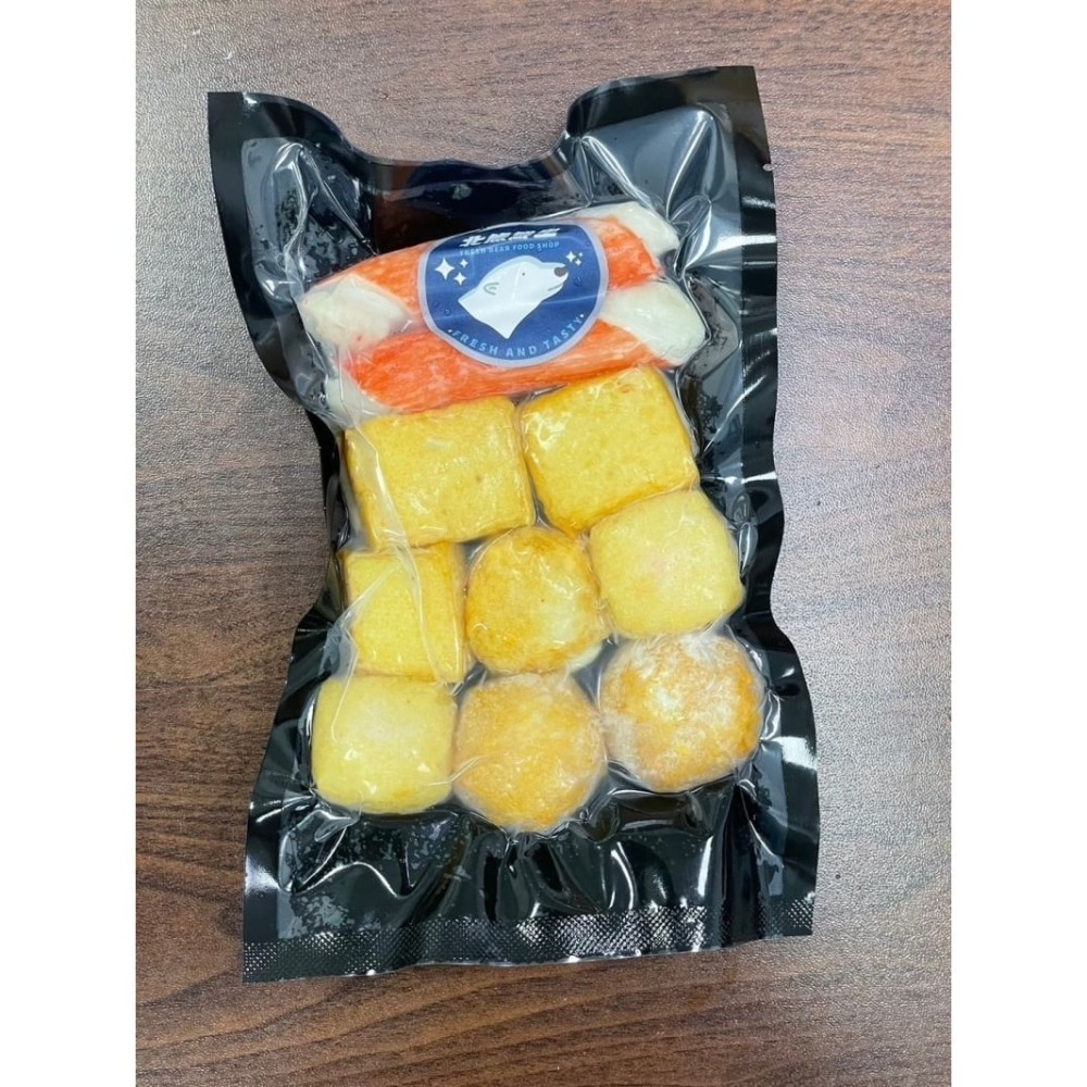 【極海鮮八號鋪】北熊鮮生  火鍋料 暖心麻吉系綜合包265公克±10G(10粒)-細節圖3
