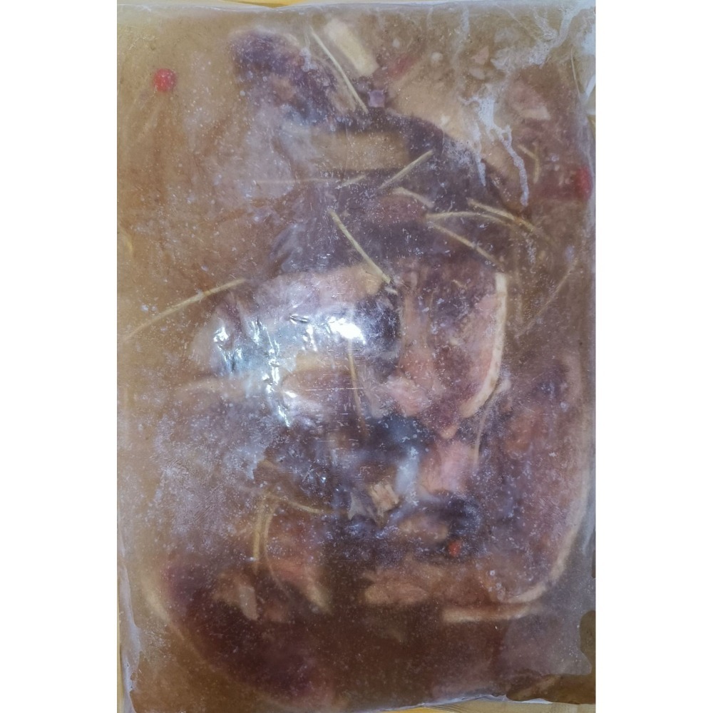 【極海鮮八號鋪】極品當歸鴨_1Kg/包_嚴選台灣鴨肉燉煮三小時以上。，營養價值高。數十種中藥材搭配鴨肉一起熬煮-細節圖4