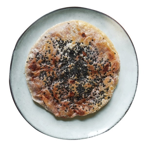 【極海鮮八號鋪】杰哥水餃X日光豆漿 萬丹紅豆/香濃青蔥鍋餅，上海餐廳必點，經典中式甜點，外脆內軟，餅皮越嚼越香-細節圖4