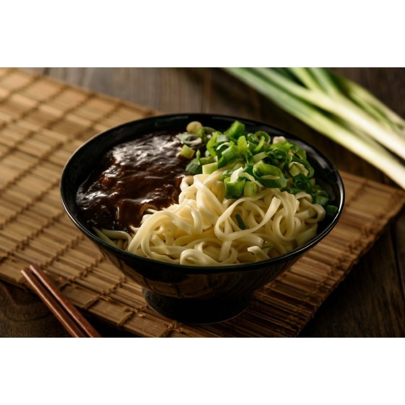 【極海鮮八號鋪】爆牙蘇-黑醬麵190g/包(3包組)(5包組)-，傳承三代的祖傳配方，實實在在『一甲子的好味道』-細節圖4