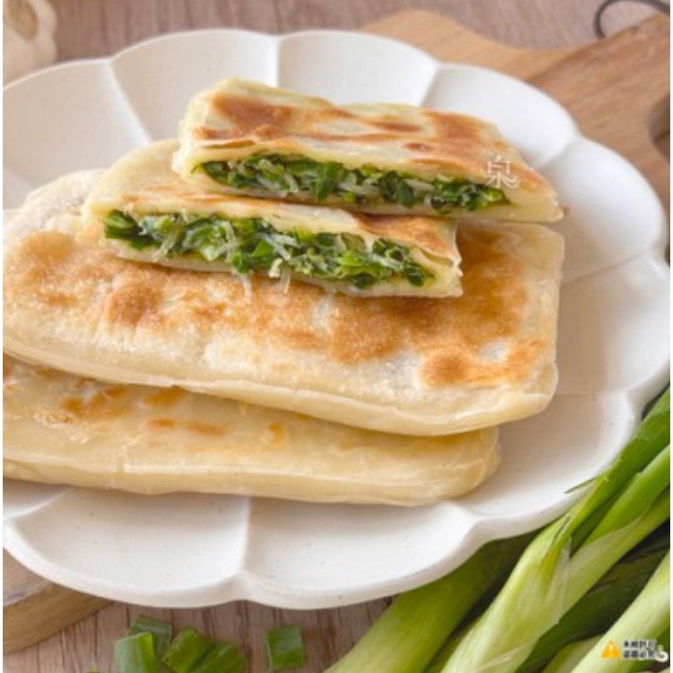 【極海鮮八號鋪】唐門老爹-香酥燒餅煎650g(5入)-5種口味-青蔥、紅豆、韭菜、芋頭、蘿蔔絲燒餅煎-細節圖4