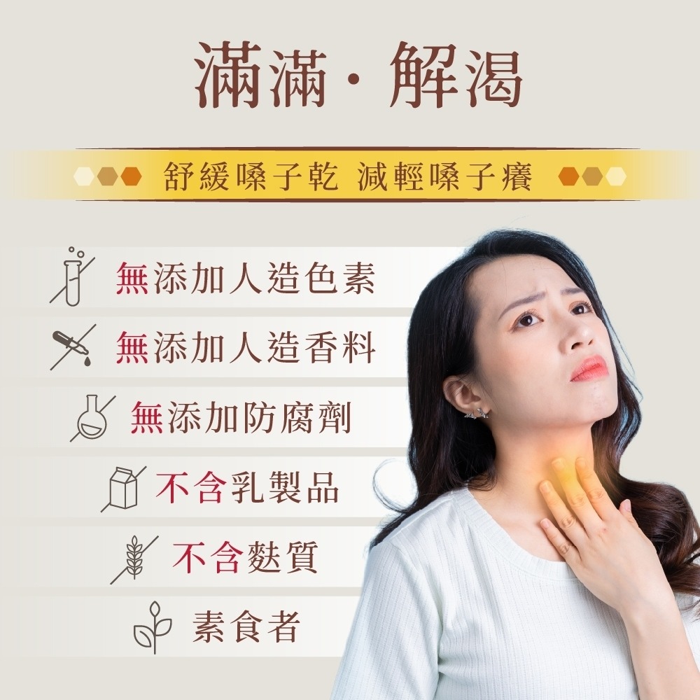 【極海鮮八號鋪】依琦匠子-正宗天然草本漢方蜂梨糖(水蜜桃/原味/橙味)，原料天然無添加，隨時來一粒、滋潤咽喉~-細節圖6