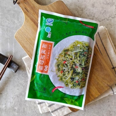 【極海鮮八號鋪】和風裙帶絲(全素)200g/包👅絲絲細緻口感🤤入口滿是群帶絲的清爽甘香-細節圖4