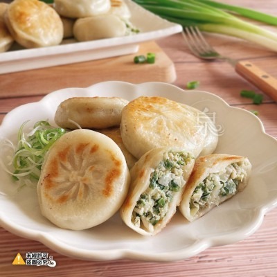 【極海鮮八號鋪】和家香-巧媽媽蔥肉餡餅900g/包，嚴選優質豬肉，採用新鮮青蔥，層次豐富、蔥香四溢，外皮金黃酥脆-細節圖4