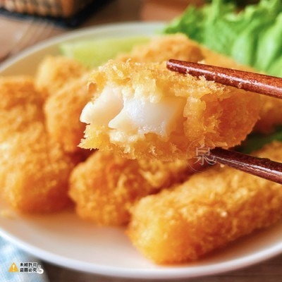 【極海鮮八號鋪】海皇鱈魚條，600g大包裝，外酥內嫩，氣炸鍋炸物必備，冷凍即炸即食-細節圖7