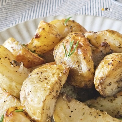 【極海鮮八號鋪】強匠調味馬鈴薯條500g，雙口味任選-義式香料／蒜味雞汁，氣炸鍋好物，冷凍即炸即食-細節圖3