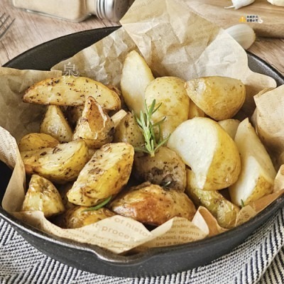 【極海鮮八號鋪】強匠調味馬鈴薯條500g，雙口味任選-義式香料／蒜味雞汁，氣炸鍋好物，冷凍即炸即食-細節圖4