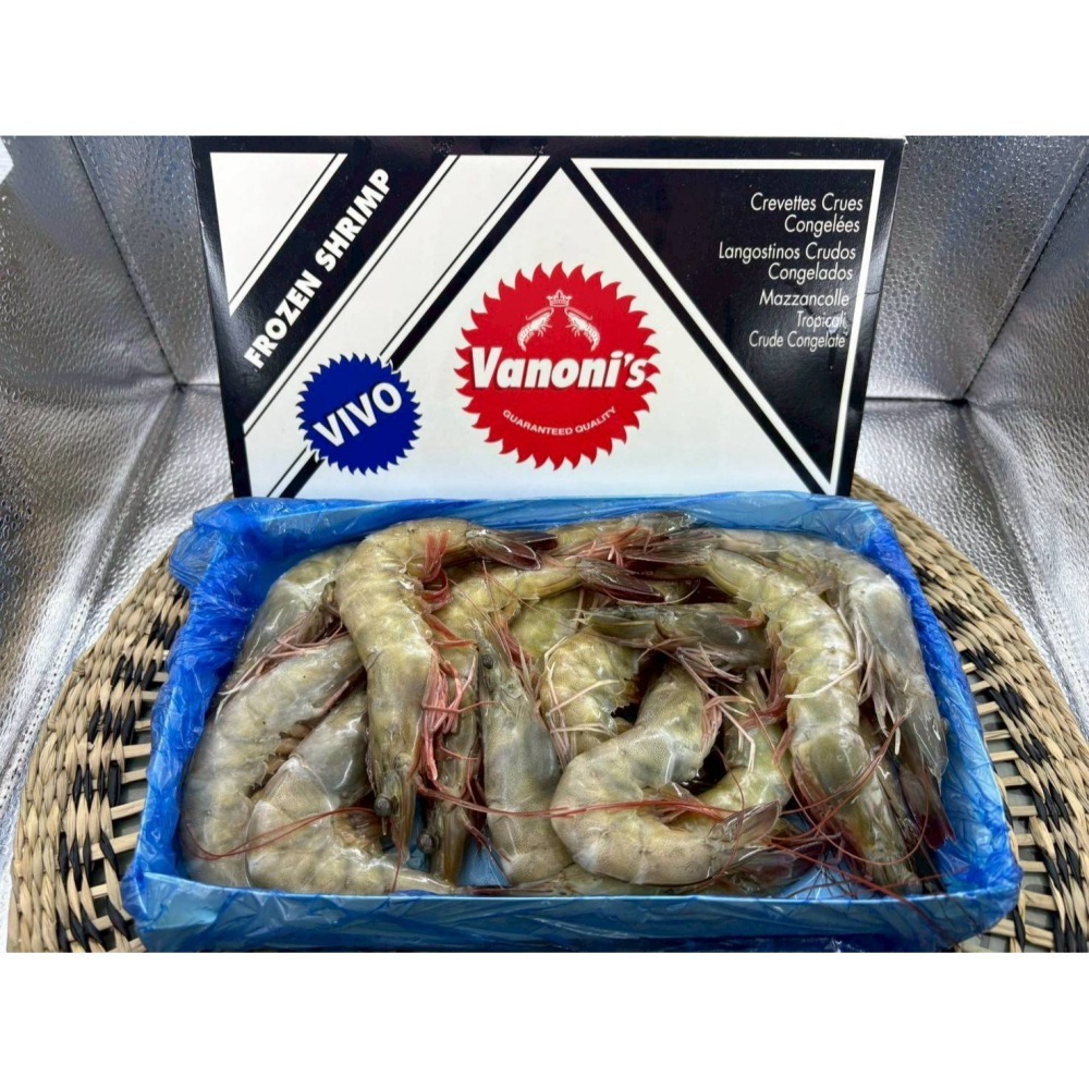 【極海鮮八號鋪】*社群特價* 🦐黑太陽活凍超大白蝦 30/40🦐600g✔高蛋白✔低熱量-細節圖5