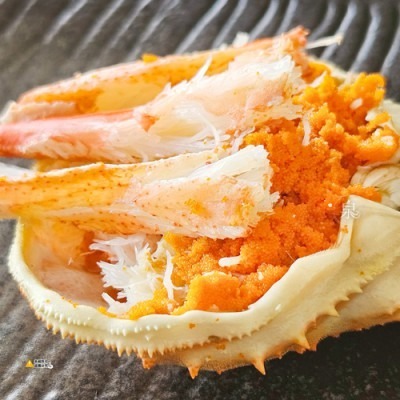 【極海鮮八號鋪】熟凍松葉蟹(母)150g/隻-蟹腳修長飽滿，蟹肉細緻香甜，蟹膏更是迷人回味！-細節圖7