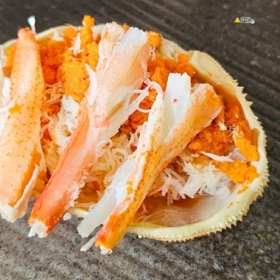 【極海鮮八號鋪】熟凍松葉蟹(母)150g/隻-蟹腳修長飽滿，蟹肉細緻香甜，蟹膏更是迷人回味！-細節圖2
