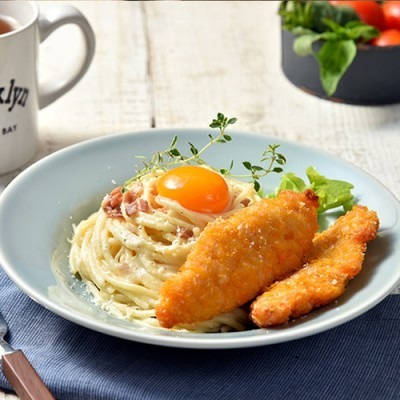 【極海鮮八號鋪】卜蜂快廚義大利麵｜番茄紅醬／羅勒青醬／奶油培根，加熱即食義大利麵-細節圖6