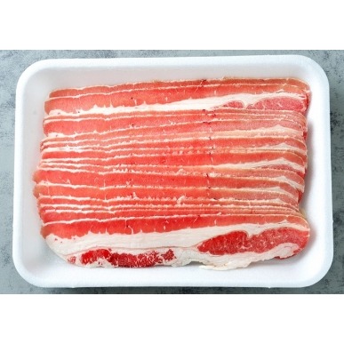 【極海鮮八號鋪】Excel Choice濕式熟成牛五花500g±5%/包，瘦肉中帶有油脂讓吃起來的口感不柴不膩-細節圖3