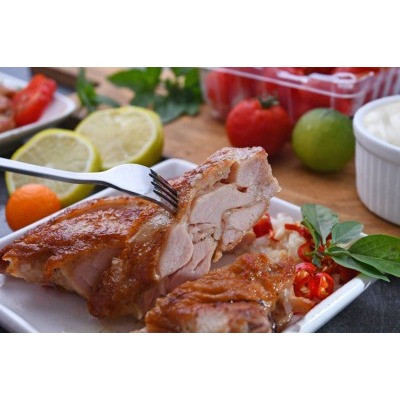 【極海鮮八號鋪】強匠嫩煎雞腿排，去骨厚切，金黃酥脆，多汁入口即化-細節圖4