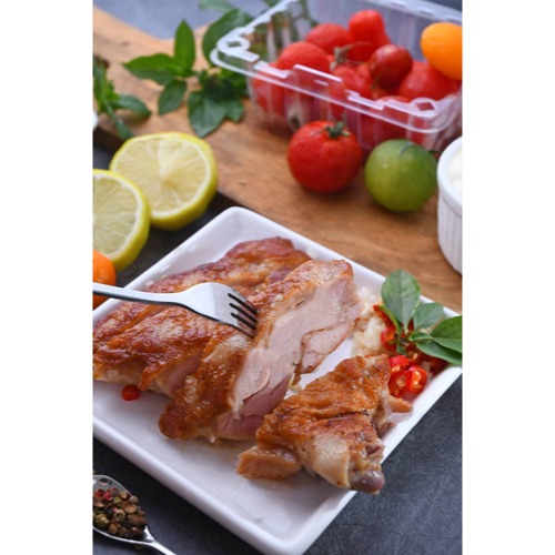 【極海鮮八號鋪】強匠嫩煎雞腿排，去骨厚切，金黃酥脆，多汁入口即化-細節圖5