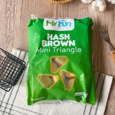 【極海鮮八號鋪】小三角薯餅1kg／約37片，外酥內軟，家庭炸物首選-細節圖4