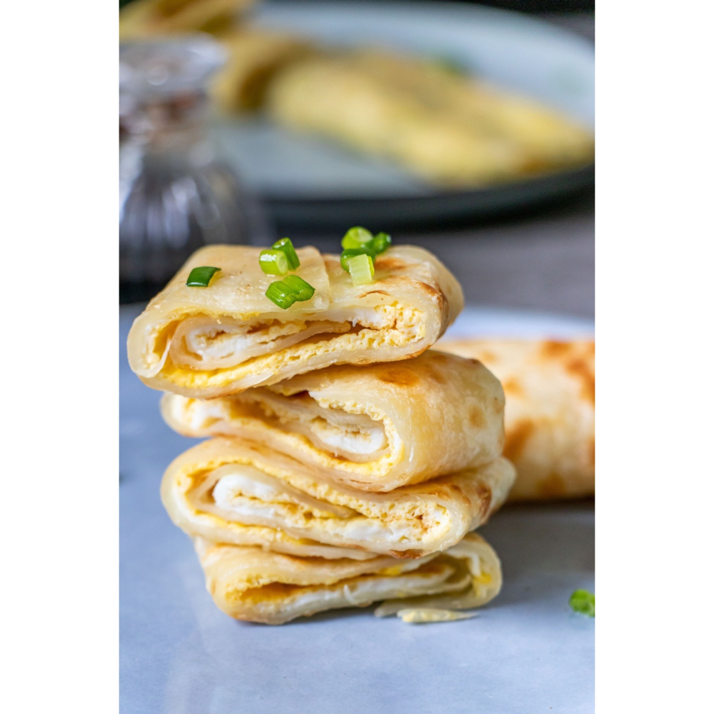 【極海鮮八號鋪】杰哥 原味蛋餅皮，一咬就愛上，層次分明、Q彈不黏牙，口感獨特，市面上絕無僅有！-細節圖6