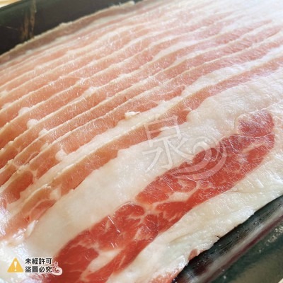 【極海鮮八號鋪】美國穀飼雪花牛肉片，絕佳油花與鮮嫩口感，薄切設計火鍋、拌炒、壽喜燒皆宜，讓你輕鬆享受牛肉的滑順與香甜！-細節圖3