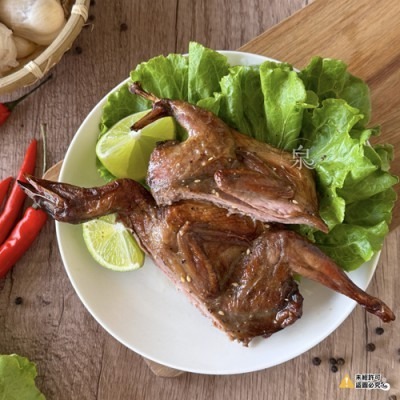 【極海鮮八號鋪】野味烤斑鳩已醃製入味，外皮金黃酥脆、肉質鮮嫩軟滑！不論烤肉、燒烤還是酥炸，一包就能滿足你的食慾與味蕾。-細節圖3