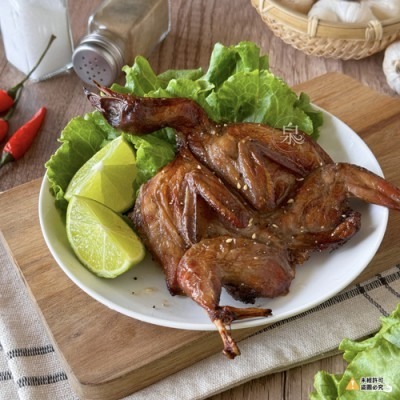 【極海鮮八號鋪】野味烤斑鳩已醃製入味，外皮金黃酥脆、肉質鮮嫩軟滑！不論烤肉、燒烤還是酥炸，一包就能滿足你的食慾與味蕾。-細節圖4