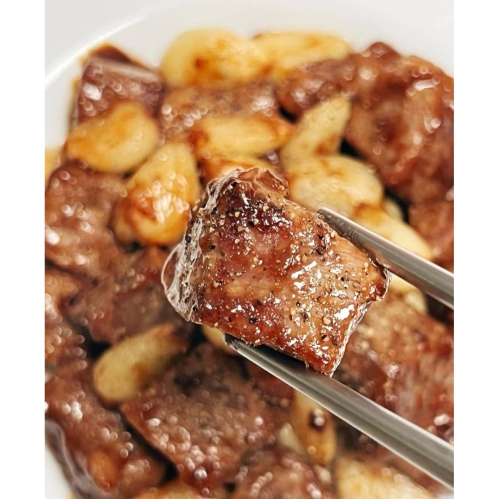 【極海鮮八號鋪】美福頂級 M6-7和牛骰子牛200G-原肉裁切原包裝標籤，保證原汁原味，大牌就是品質保證🥰-細節圖9