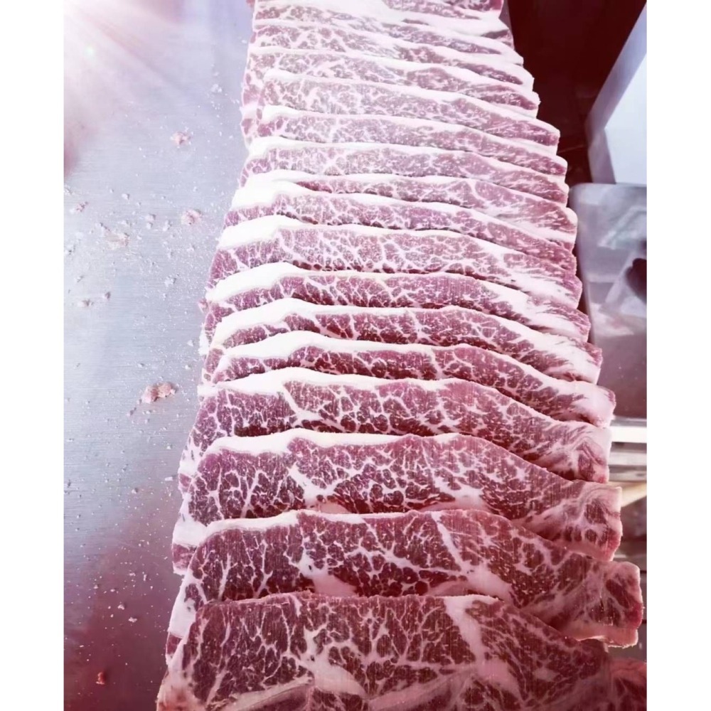 【極海鮮八號鋪】CAB全修清濕式熟成帶骨牛小排-500G±10%/包-美麗的油花-滑嫩鮮甜多汁-露營燒烤-細節圖5