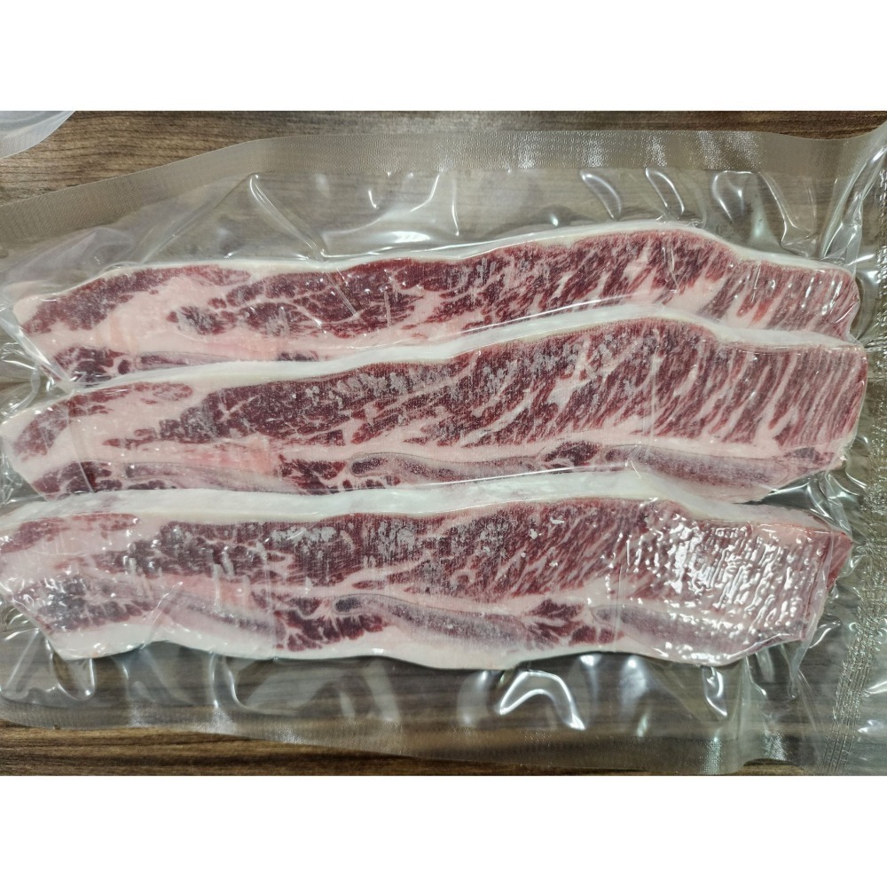 【極海鮮八號鋪】CAB全修清濕式熟成帶骨牛小排-500G±10%/包-美麗的油花-滑嫩鮮甜多汁-露營燒烤-細節圖9