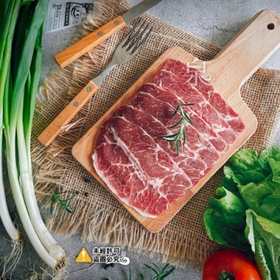 🥩 美國安格斯嫩肩牛肉片150g｜「特選級Choice」特選級鮮嫩多汁，火鍋燒烤萬用，冷凍常備【極海鮮八號鋪】-細節圖3